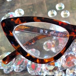A. J. Morgan reading glasses